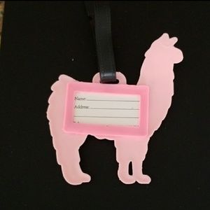 Accessories - Pink Llama Luggage Tag/🎁Stocking Stuffer🎁 Accessories - Pink Llama Luggage Tag/🎁Stocking Stuffer🎁
